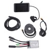 15A Electric Bike Controller Kit Waterproof LCD8H Meter Bicycle Conversion