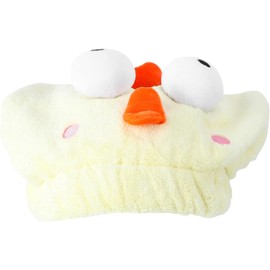 PACKOVE Toalla de Secado Rápido para Cabello de Microfibra Amarilla, Absorbente y Cómoda, Adecuado para Gimnasio y Lavado Facial