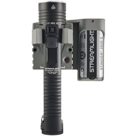 Streamlight 78201 Stinger 2020 S 2000-Lumen Rechargeable Flashlight with Piggyback Charger, Black