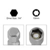 uxcell 1/4" Quick-Change Hex Shank 10mm Magnetic Nut Setter Driver