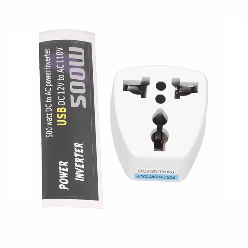 300W Power Inverter Dual USB Ports for Automobile Home Outdoor