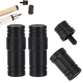 Pool Cue Joint Protector 5/16x18 Radial Plastic Thread Cap Billiard Accessories Black