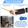 Deekin 4 Pcs Foam Foot Pad Rollers Buffer Tube Cover