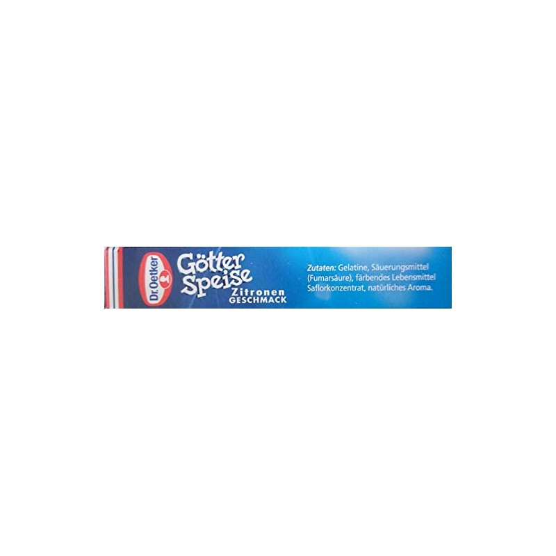 Dr. Oetker Götterspeise Zitrone