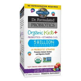 Garden Of Life Probióticos Orgánicos Niños 30 Masticables E6 Frutas