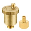 BesNPT Brass 1/8" NPT Male Air Vent Valve Automatic Float