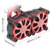36mm RC Motor Heatsink, Double Cooling Fan Adjustable Motor Radiator
