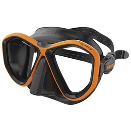 Seac Symbol, Made in Italy diving mask with two lenses and 3D buckle
