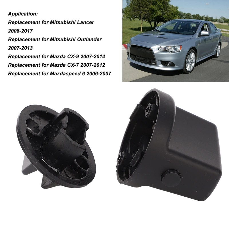 Ignition Key Knob Push Turn Switch Insert Set, D461 66