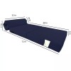 Danfuton Lounger Folding Foam Mattress, Portable Sleepover Chair Bed 6