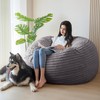 MAXYOYO Bean Bag Chair for Adults, Large 4 ft Bean