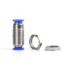 SNS Pack of 10 Pneumatic Bulkhead Fitting Push In Bulkhead