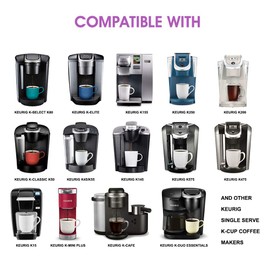 Stainless Steel Coffee Capsules Coffee Filters Cup Reusable Refillable Coffee Capsule Set for Keurig 2.0 1.0 Mini Plus