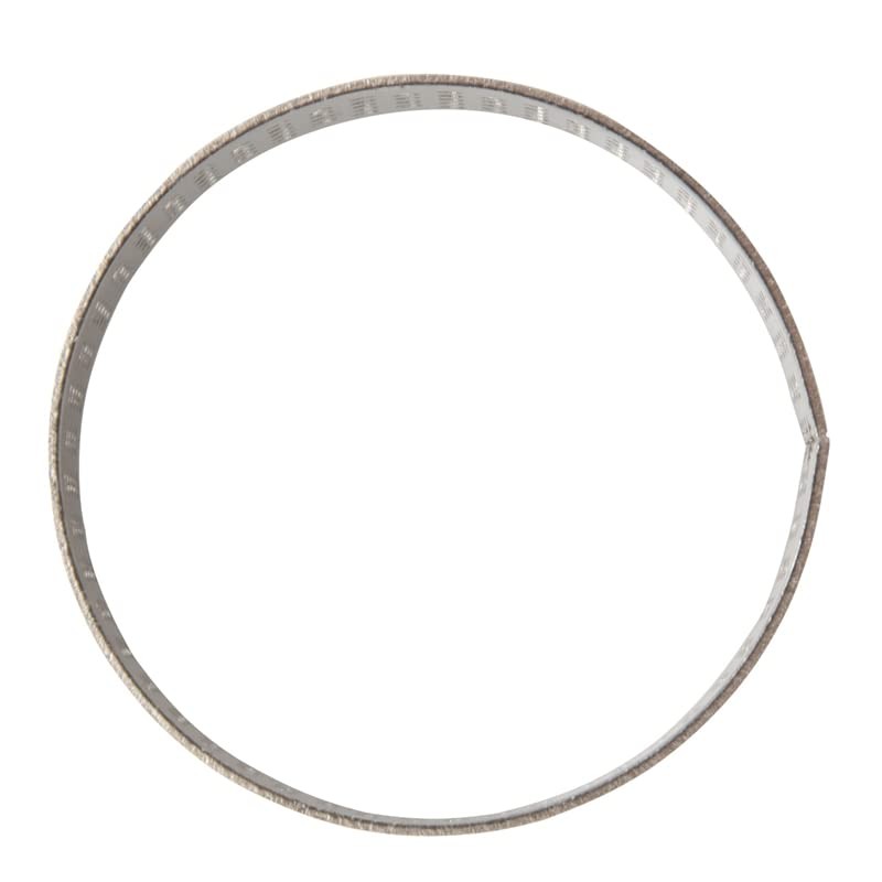 Giyofom 10Pcs 4.5cm Round Stainless Perforated Seamless Tart Ring Quiche