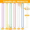 60 Collares Para Bolitas Mardi Gras Batucada Fiesta