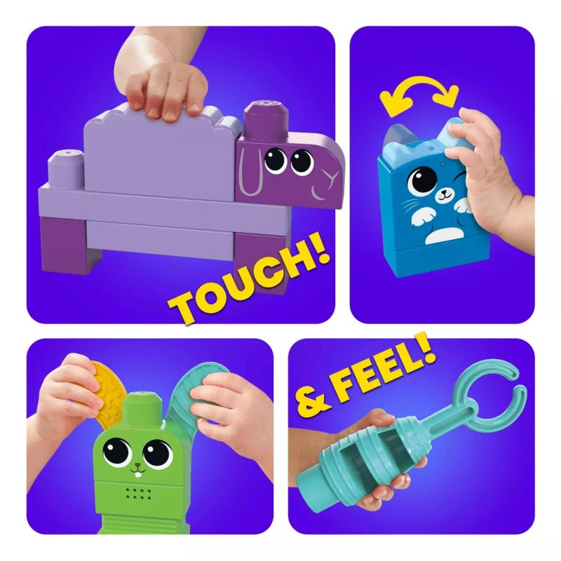 Mega Bloks Sensory Features Construcción Granja Musical
