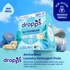Dropps Activewear Biobased Power Laundry Detergent Pods, Crisp Breeze (120