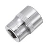 Sourcingmap 3/8-Inch Drive 15mm 6-Point Shallow Socket, Metric, Cr-V
