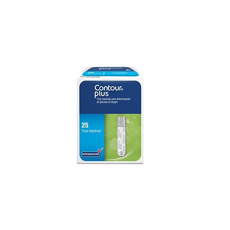Contour Plus Tiras Reactivas Para Determinación De Glucosa En Sangre