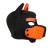 QUYUWOWO Neoprene Puppy Face Muzzle Dog Removable Full Head Hood