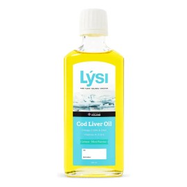 Aceite Hígado Bacalao Omega 3 Lýsi Limón Menta 240ml Sin Gluten