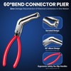 3 PCS Electrical Disconnect Pliers,Electrical Connector Separator for Cars,Push Tab