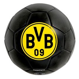 Borussia Dortmund Unisex Youth Black Ball, Black, 5 EU