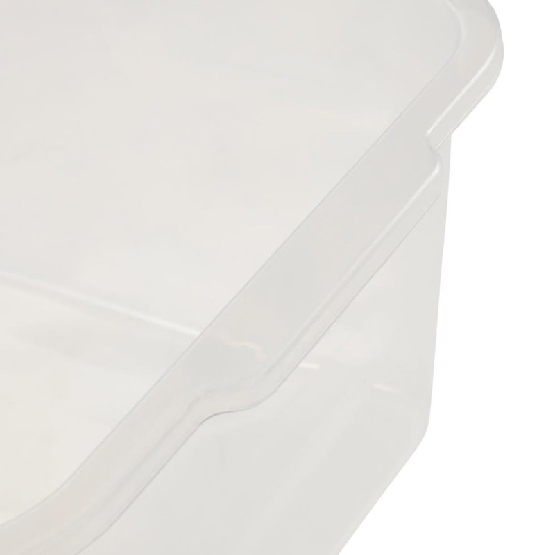 keeeper Wännchen 30x20 cm, Polypropylen, 4,5 l, Wilma, Natur/Transparent