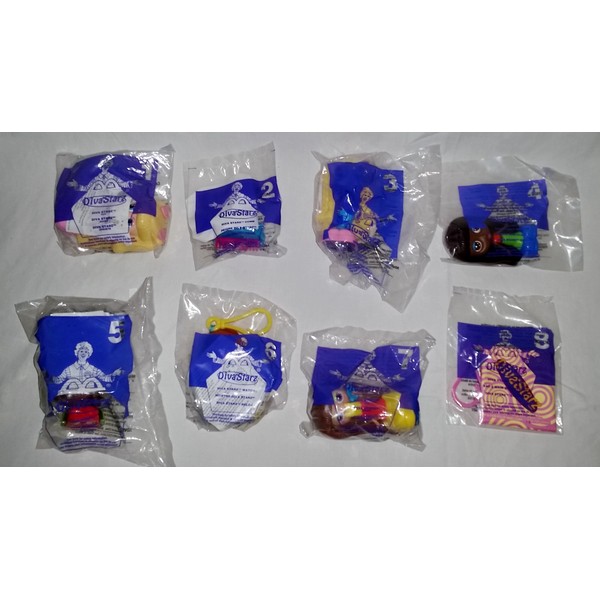 McDonalds - Diva Starz Happy Meal Set - 2001