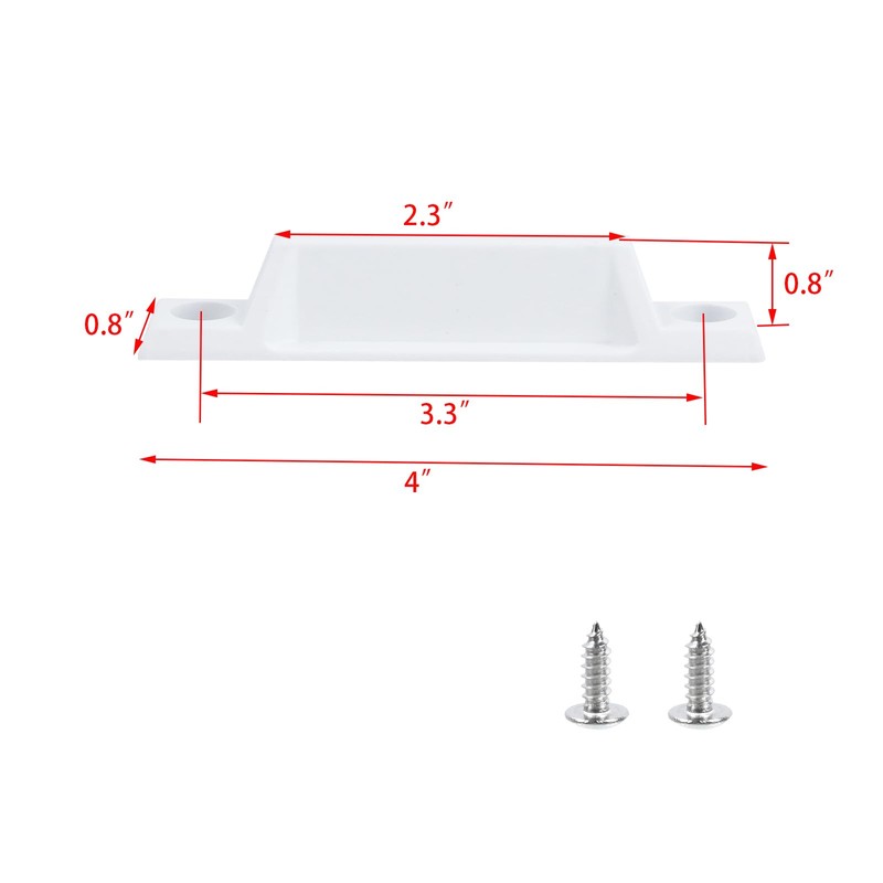 Coshar Window Handle ABS 4 Inch Sliding Screen Door Handle