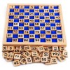 Juego Educativo Madera Montessori 1-100 Números Con Bolsa