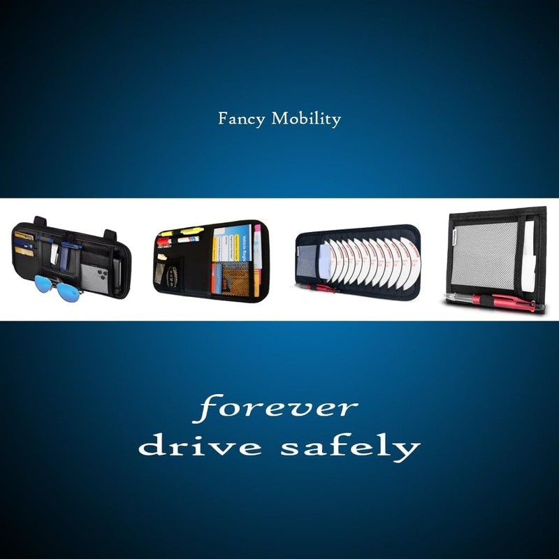 Fancy Mobility CD Case Holder for Car - Sun Visor