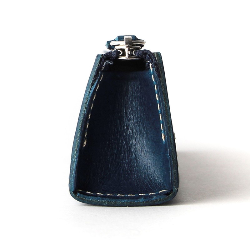 [SLIP-ON]ペンケース 革 筆箱 学生 社会人 メンズ レディース スリップオン BT ファスナーペンケースM