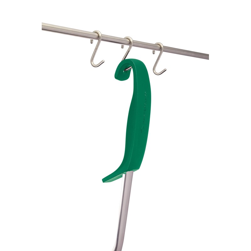 MasterClass Colour-Coded Catering-Quality Stainless Steel Slotted Spoon, 34 cm (13.5")