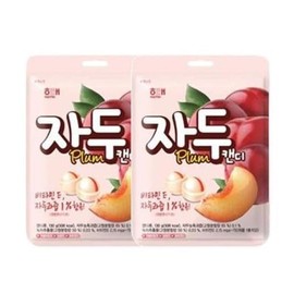 [Pack of 2] K-Candy Korean Favorite Sweet Flavor Plum Candy 130g X 2ea