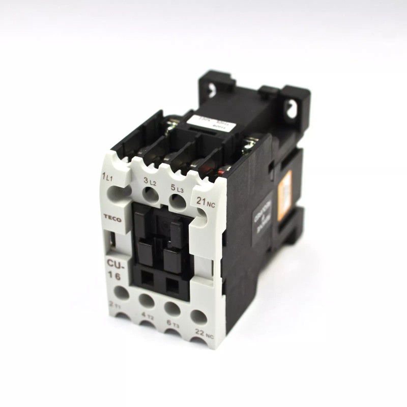 TECO CU-16 Magnetic Contactor, 220VAC Coil Voltage, 3A1b Contacts NC