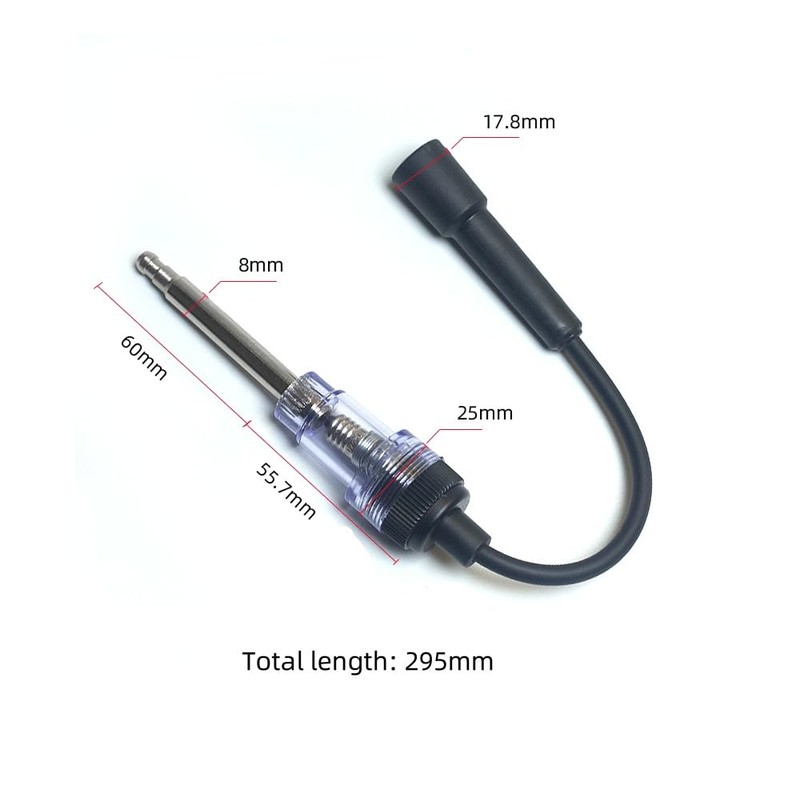 Automotive Spark Plug Firing Tester, Ignition Coil Test Kit for