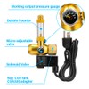 DaToo Aquarium CO2 Regulator with Bubble Counter Solenoid Check Valve
