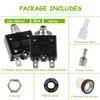 EPLZON 30A Manual Reset Push Button Circuit Breaker 125/250V AC