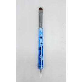 Spontaneous Beauty Premium Kolinsky French Brush (Size 14 with Dotting Tool, Acrylic Handle)