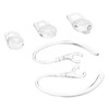 LABRIMP 2sets Ear Hooks and Earbud Tips for Wireless Earphones