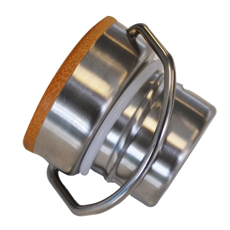 Cheeki Thirsty Max Stainless Steel Bottle 1.6 Litre Capacity, Silver