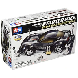 Tamiya 18710 Mini 4WD REV Series No. 10 Starter Pack FM-A Balance Type (Roudible)