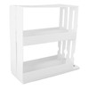 Sliding Spice Rack Slidable Design 2 Tiers Large Capacity Nonslip