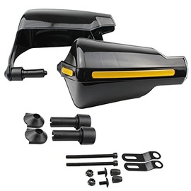 MASO Motorcycle Hand Guard, Windshield Deflector, Hand Guard, Wind and Cold Protection, 7/8" Handlebar Hand Guard, Grip Guard, Bicycle Hand Guard, Wind Protection