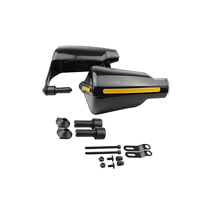 MASO Motorcycle Hand Guard, Windshield Deflector, Hand Guard, Wind and