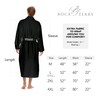 Boca Terry Mens Plush Robe, Big & Tall Bathrobe for