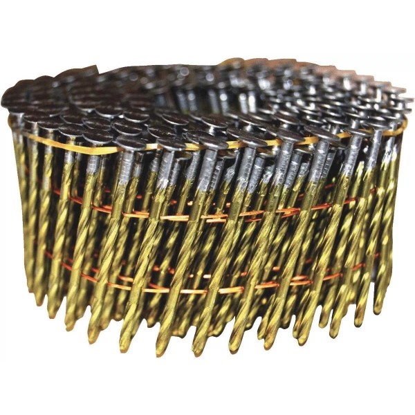 MAGNUM Collated Nails 15º Wire Coil Nails 1-3/4" x .086