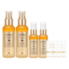 Dalba White Truffle Supreme Intensive Serum 100ml 2pcs + 50ml 2pcs + Gel Cleanser 3ml x 5pcs set, 1pc / 달바 화이트 트러플 수프림 인텐시브 세럼 100ml 2개+ 50ml 2개+젤클렌저 3ml x 5개 세트, 1개