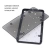 License Plate Frame Cover Set Standard Fit Smoky UV Resistant